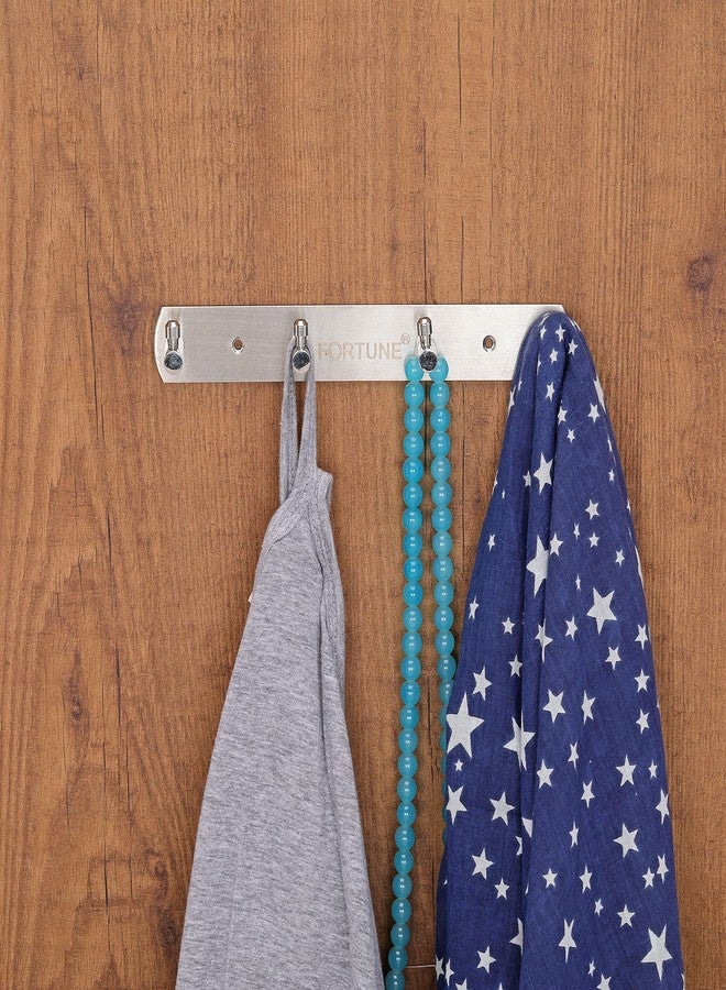 Fortune Pure Stainless Steel Hook Plate/Hook Patti - (4 Hook) - Image 4